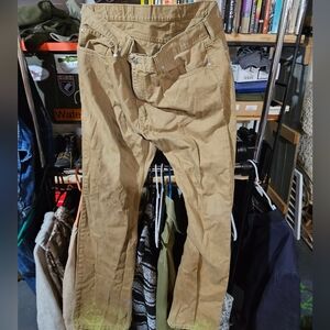 Levi 505 Khaki Men's Tan Pants